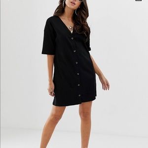 Asos ribbed mini dress